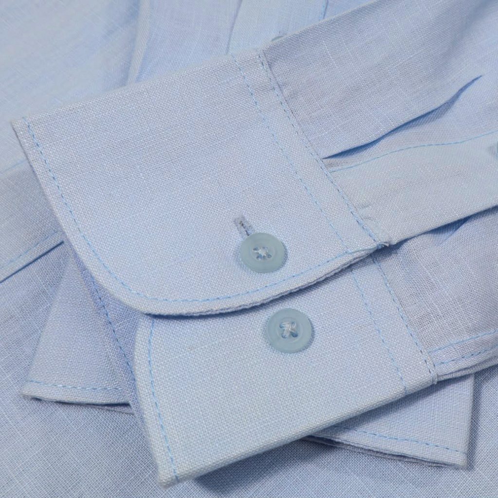 Sky Blue - Premium Linen Shirt
