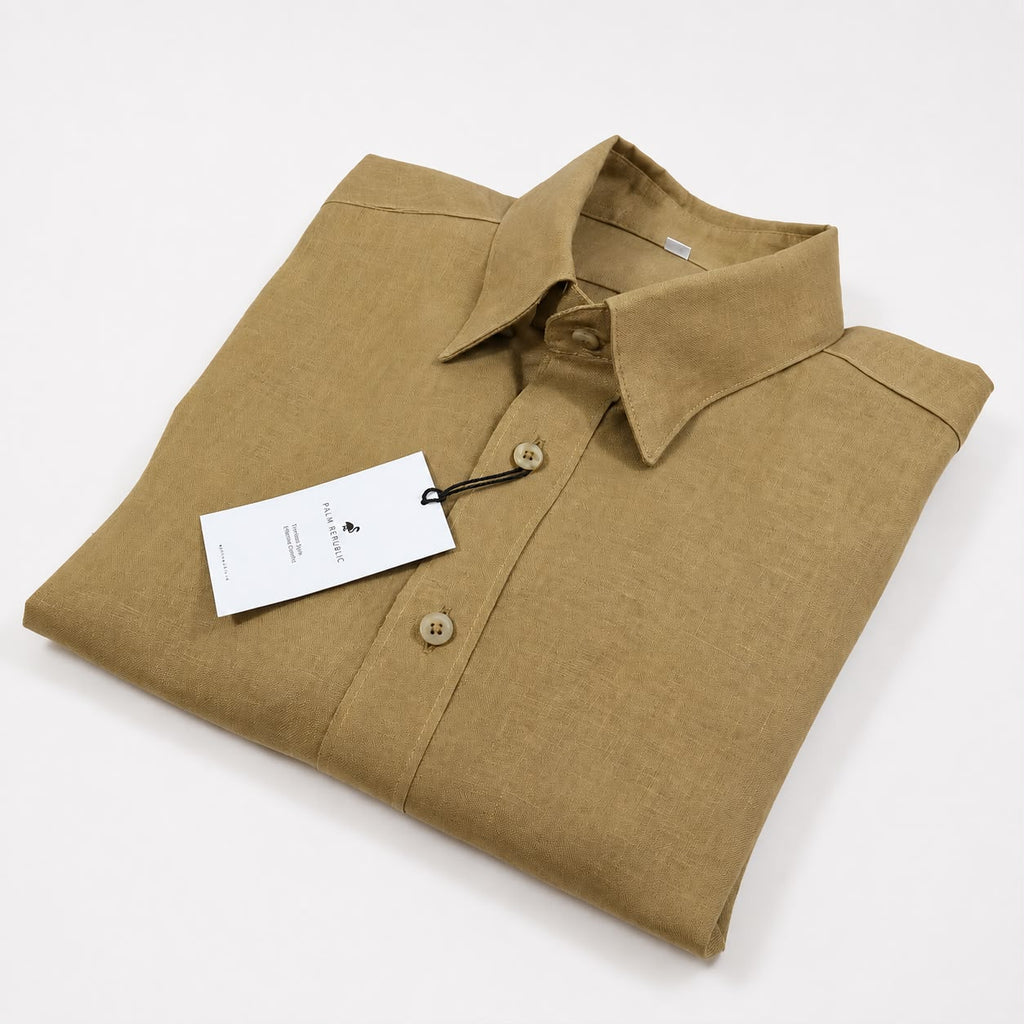 Golden - Premium Linen Shirt